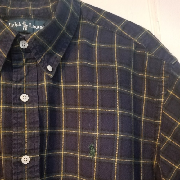 Plad Polo ralph lauren button down shirt - Picture 2 of 3